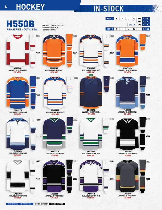 H6400 Custom League Hockey Jerseys –