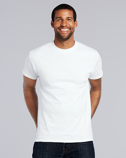 Basic White Gildan T-shirt - SALE